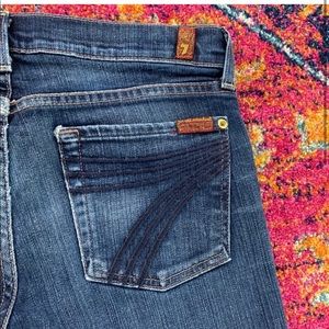 7FAMK Dojo Wide Leg Jeans